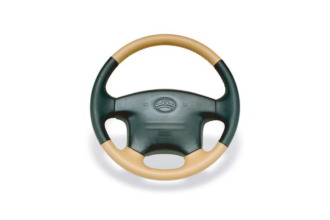 Leather Wrapping Steering Wheel