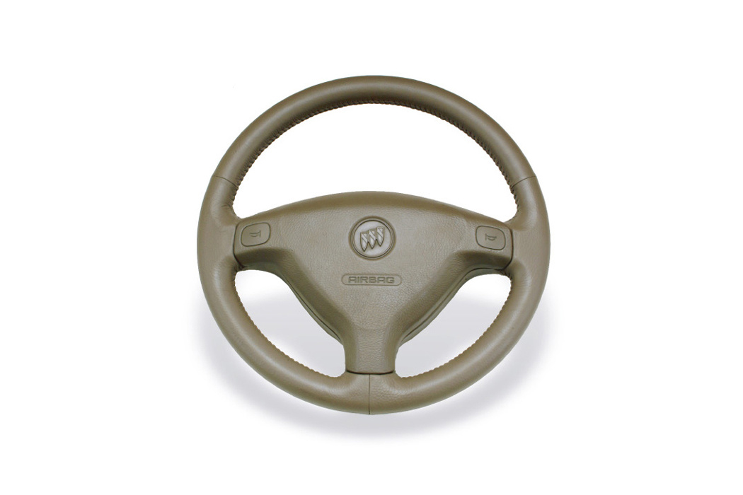 Leather Wrapping Steering Wheel