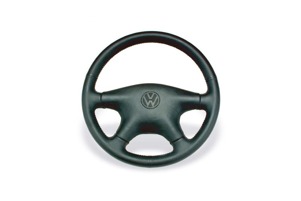 Leather Wrapping Steering Wheel