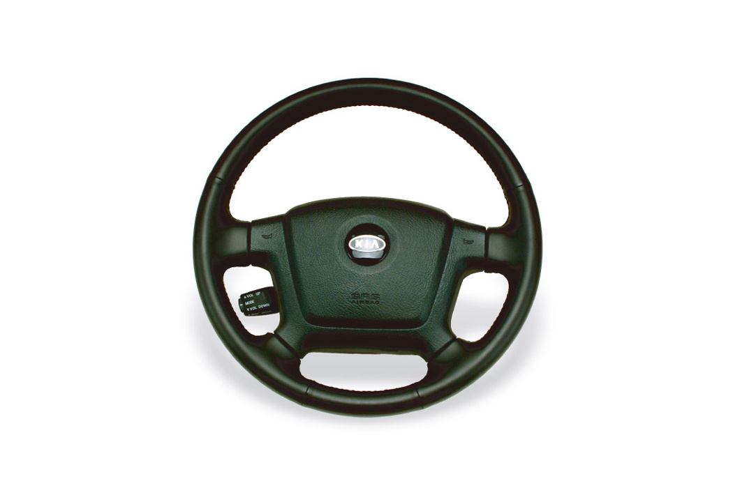 Leather Wrapping Steering Wheel