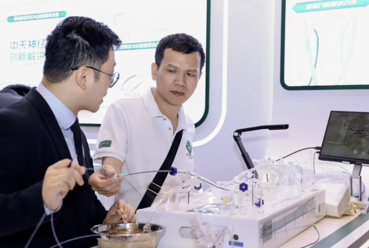 德为医疗智能化血流平台助力中天医疗神经介入器械创新应用