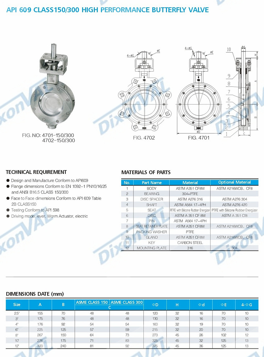 BUTTERFLY VALVE