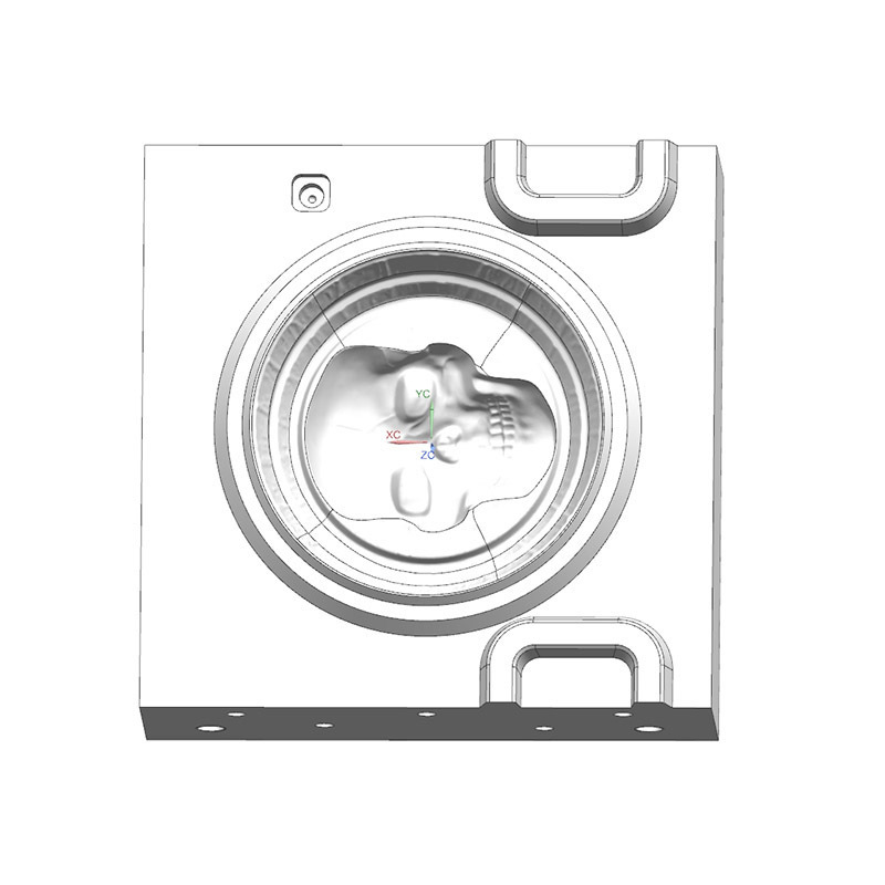 Skull Wheel Hub Cap1