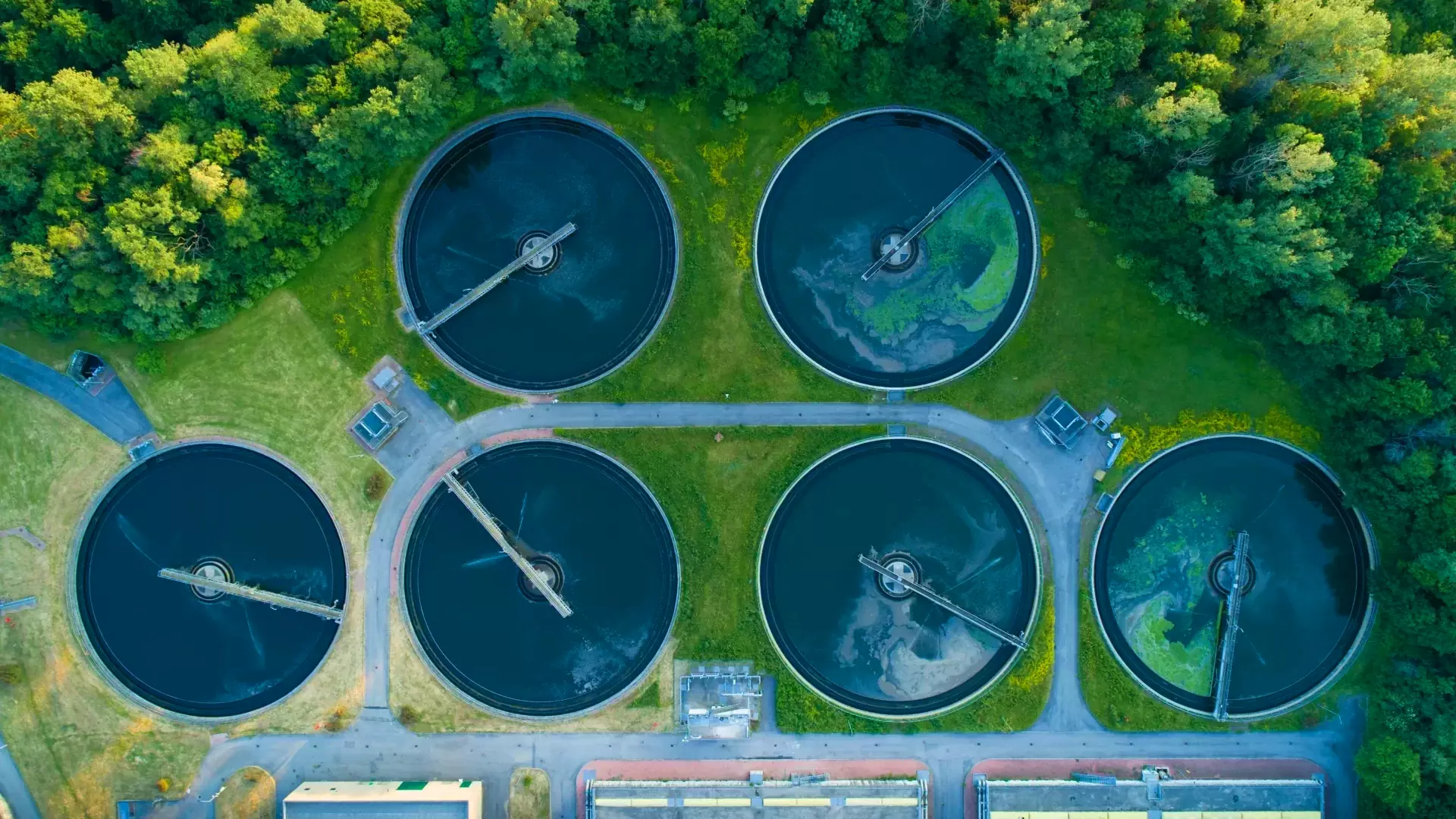 Municipal sewage treatment
