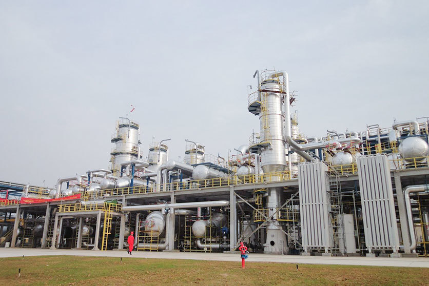 Oil and gas plants