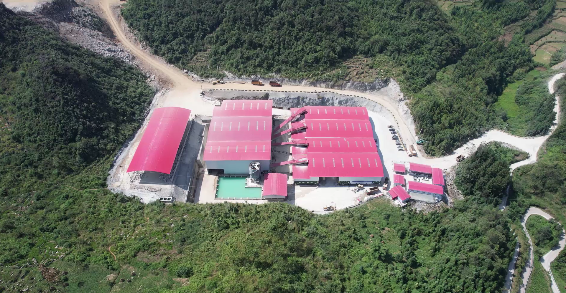 Guizhou Xingyi 350 tons per hour high-quality sand and gravel aggregate project