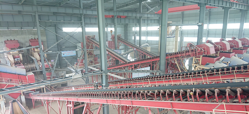 Hubei xiaochang shunhe mining industry 1500 tons per hour limestone aggregate production line