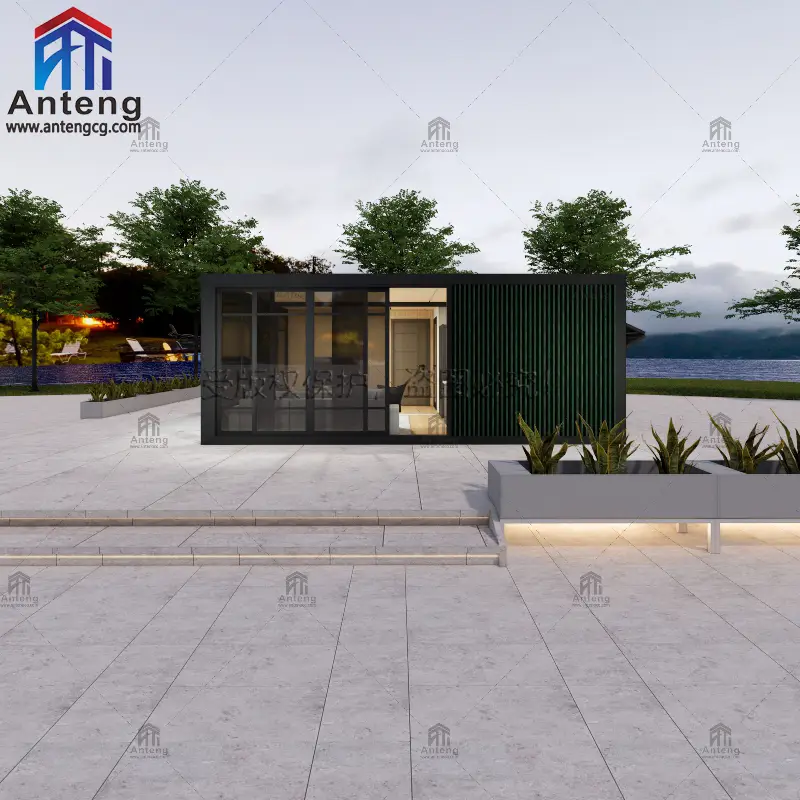 Flat Top Expandable Container House Flat Top Expandable Container House
