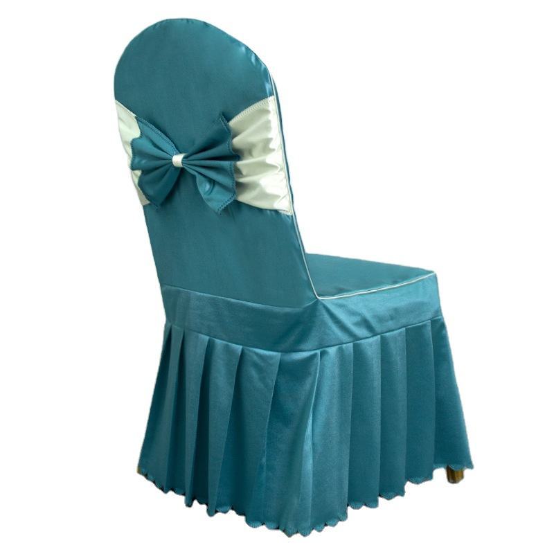 New Product Wholesale Banquet Chairs Elastic Solid Color Used Banquet Chairs Cover for Banquet Party Decoration