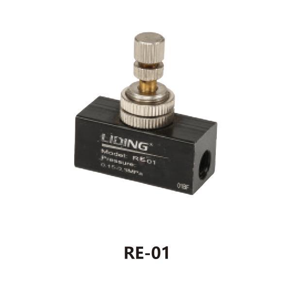 ONE-WAY THROTTLE VALVE