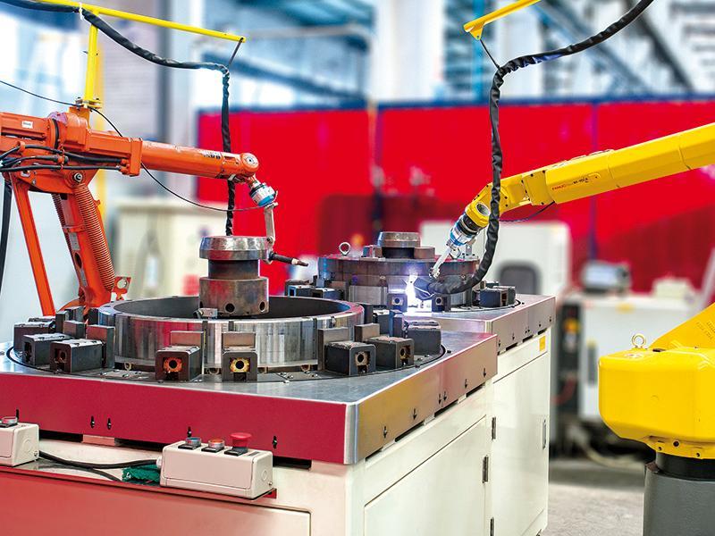 Elevator motor core stacking machine Elevator motor core stacking machine