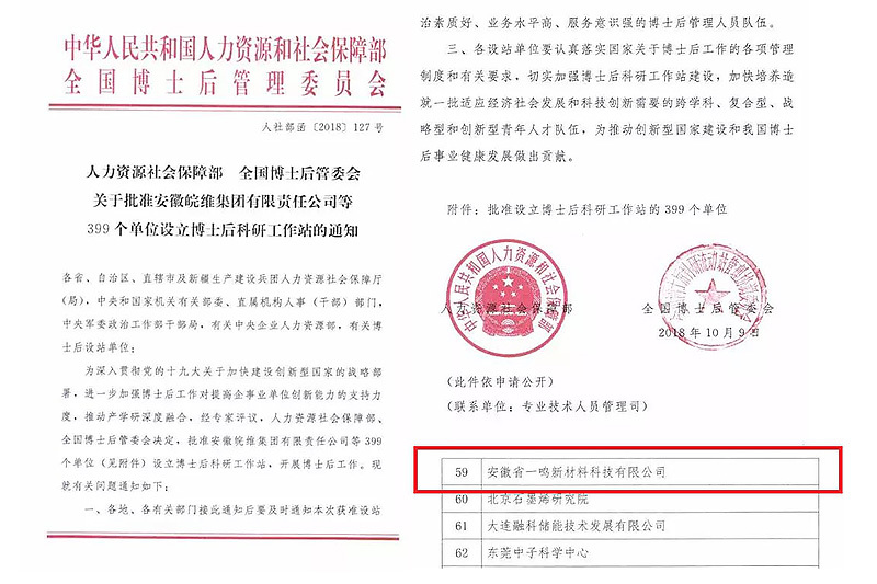博士后科研工作站