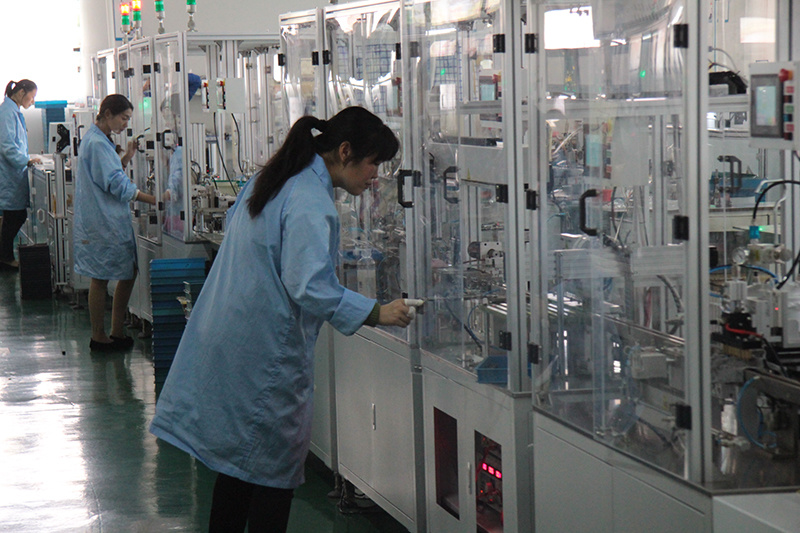 pcb relay Production site