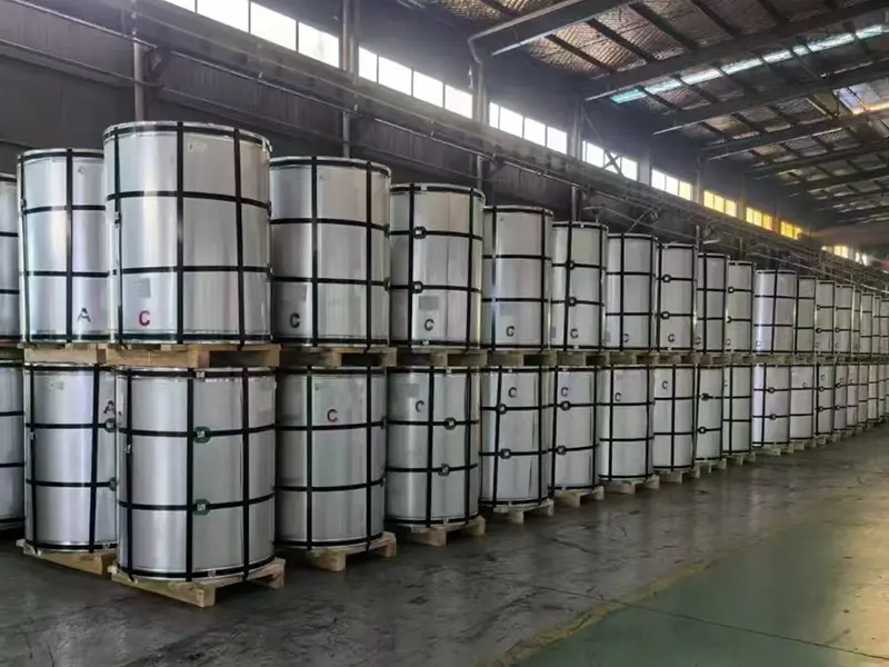 Large zinc flower galvanized coil Large zinc flower galvanized coil