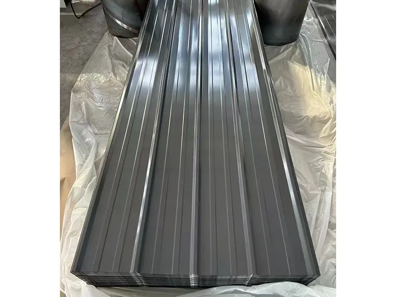 Color-coated pressed tile Color-coated pressed tile