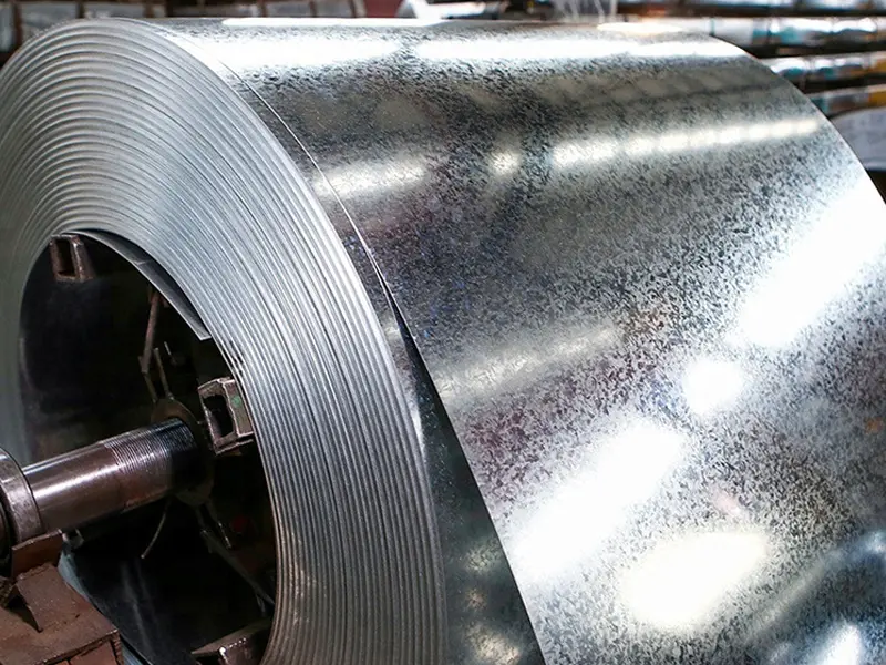 Large zinc flower galvanized coil Large zinc flower galvanized coil