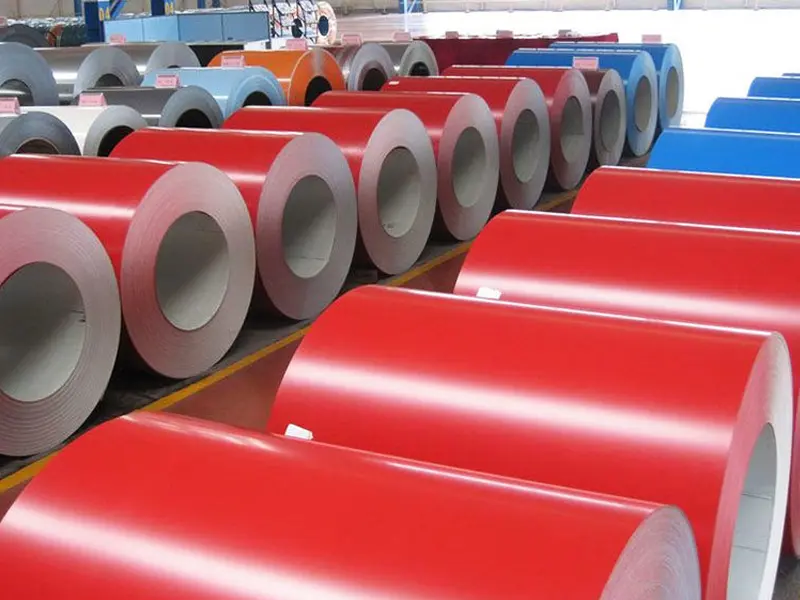 Color-coated steel coil (PPGI) Color-coated steel coil (PPGI)
