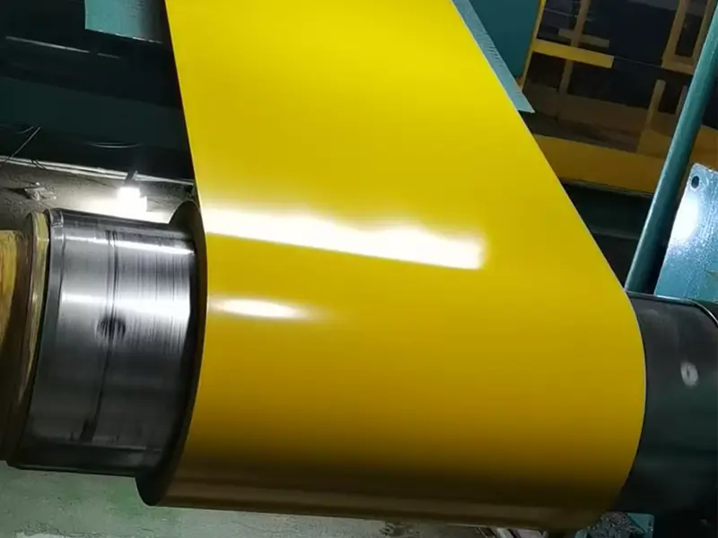 Color-coated steel coil (PPGI)