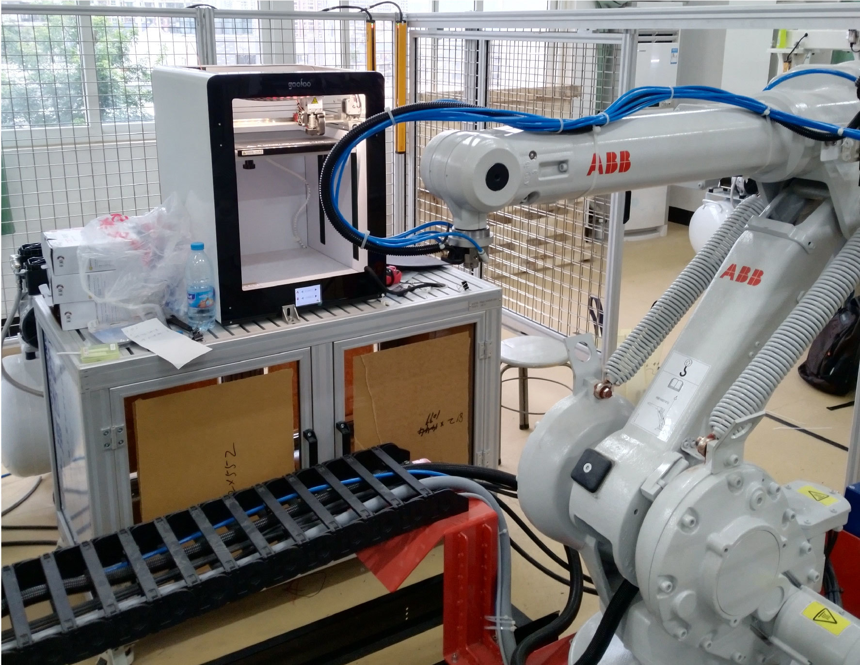 The integration of 3d printer into the manufacturing