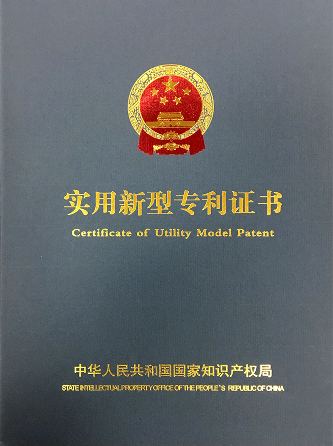 Certificado de patente Certificado de patente