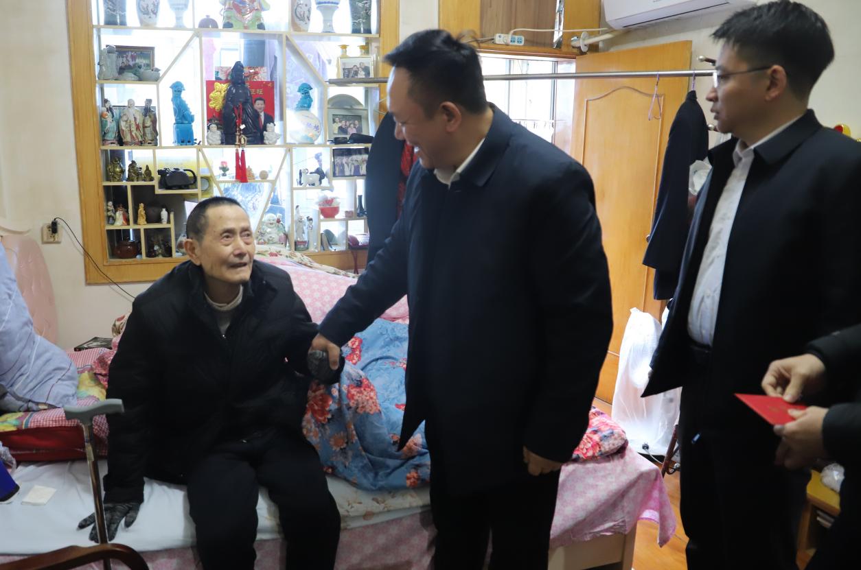 省建材院|新春慰問送溫暖，濃濃關愛暖人心