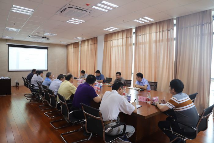 省建材集團(tuán)黨委副書記、總經(jīng)理林榕一行到我院調(diào)研指導(dǎo)轉(zhuǎn)企改制工作