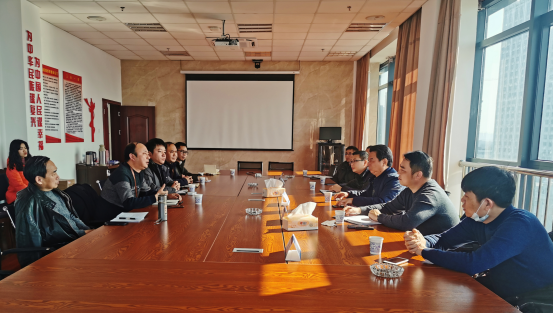 宜春市工業(yè)和信息化局二級調(diào)研員劉體煌一行六人來我院調(diào)研