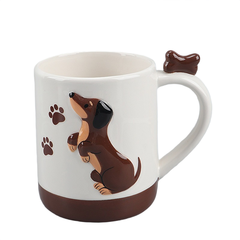 Delightful Ceramic Dachshund Mug