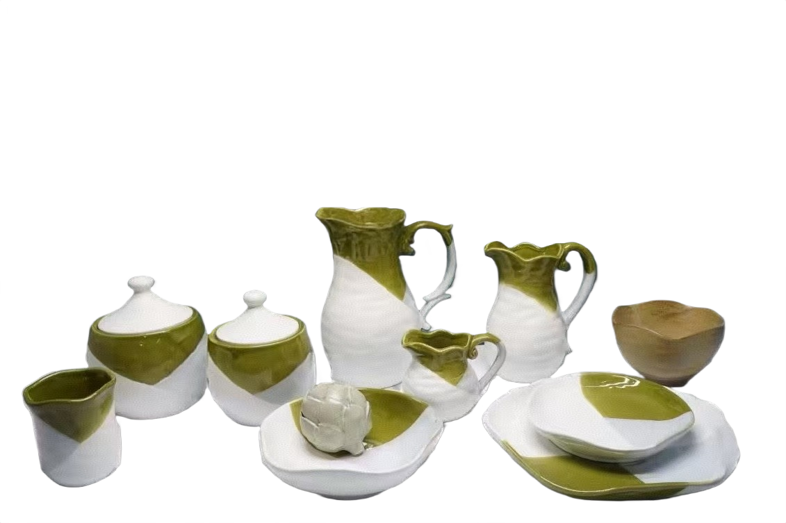 Handpainting ceramic spring dinnerware set