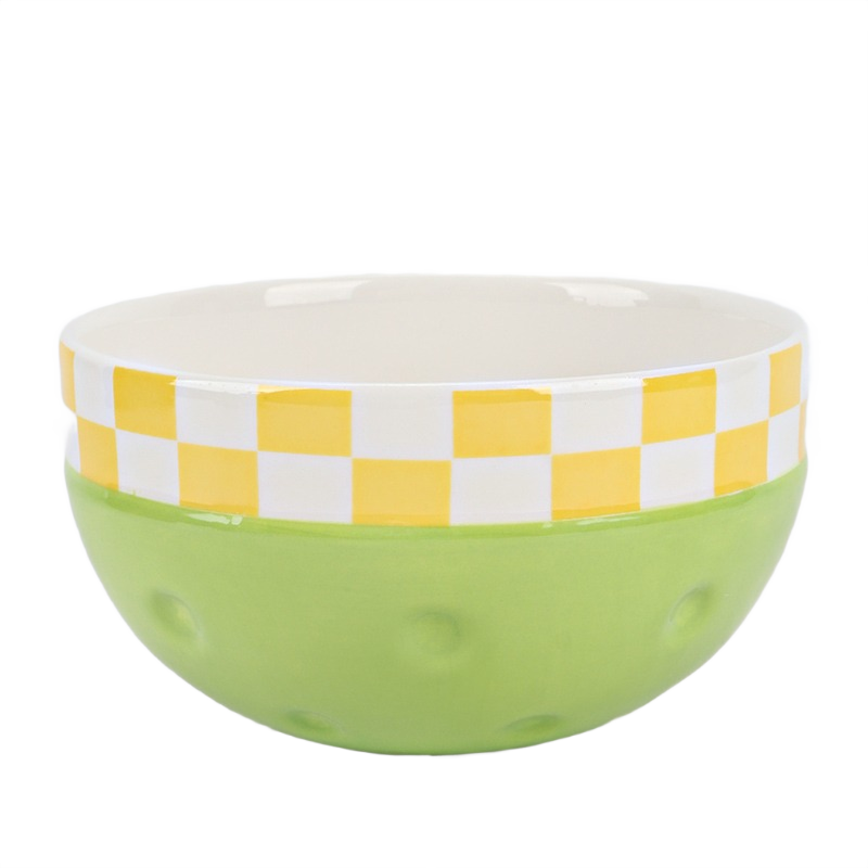 Ceramic Tennis Salad Bowl