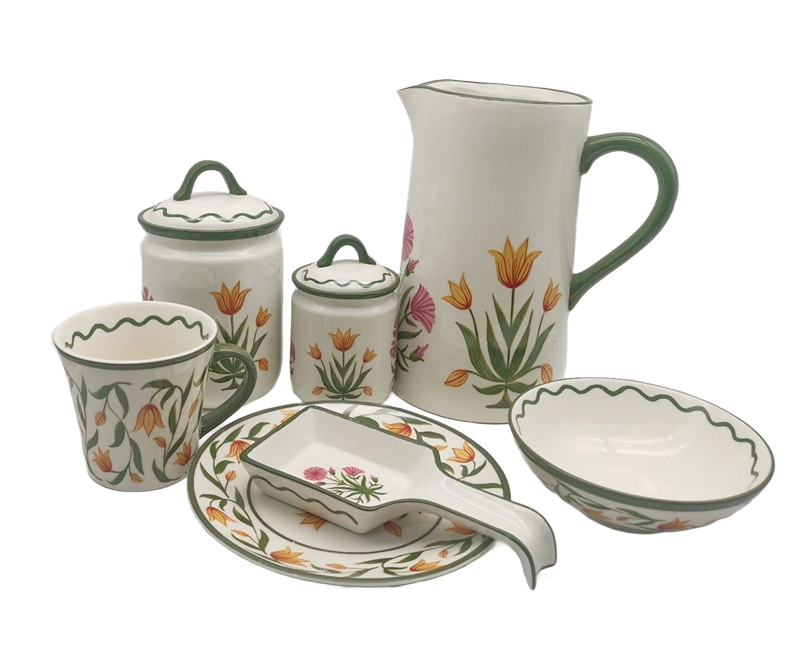 Ceramic Mother's Day dinnerware set
