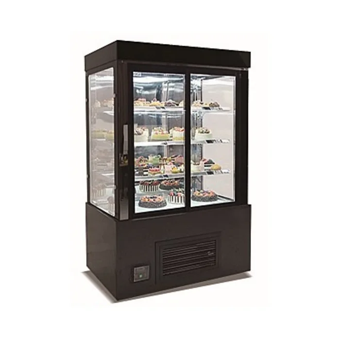 Vertical cake cabinet