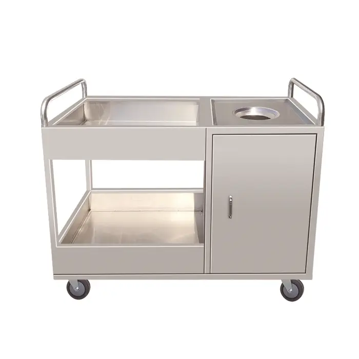 Stainless steel folding cart