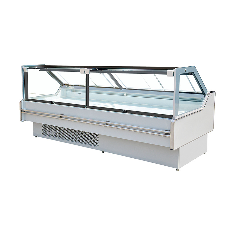 Curved Cooked Food Cabinet