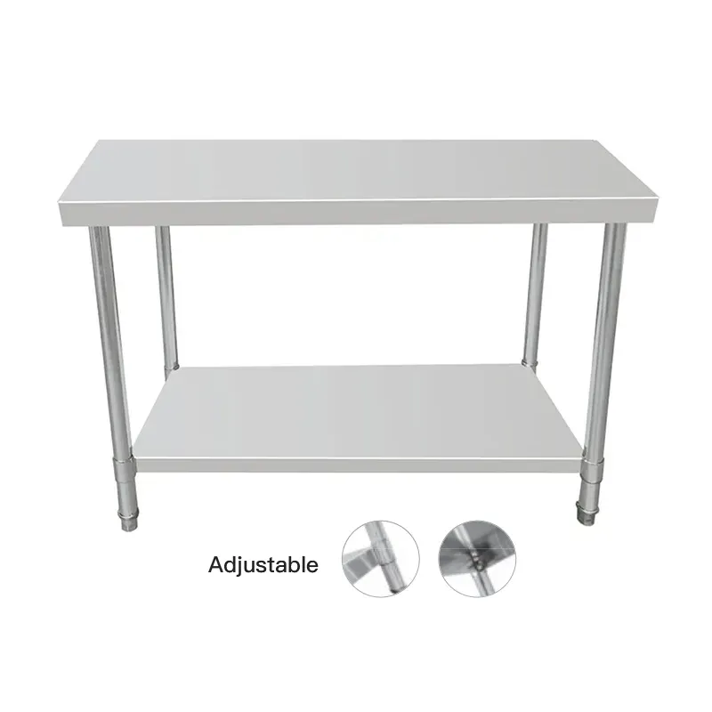 Stainless Steel Worktable(Adjustable)