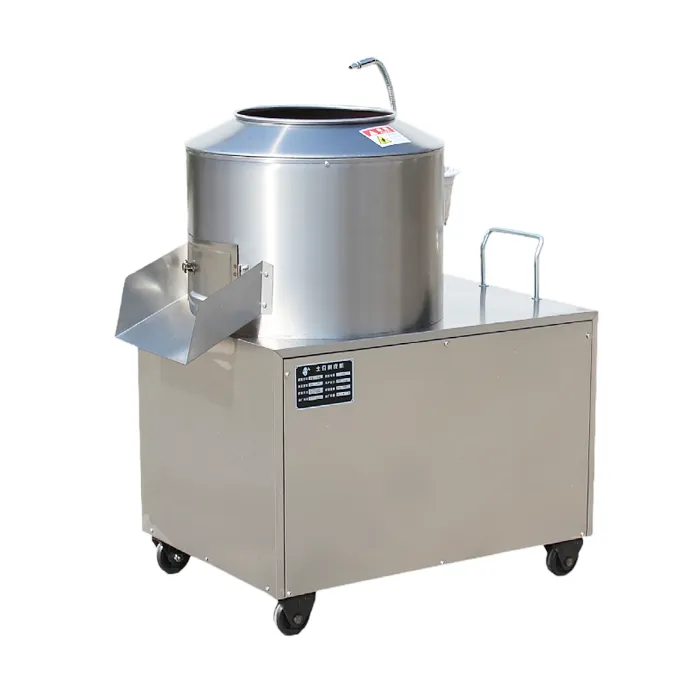 Potato peeling machine