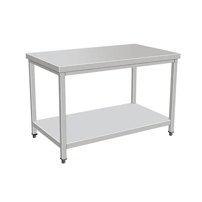 Stainless Steel Worktable(Round leg assembly)