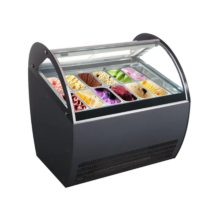 Ice cream display cabinet