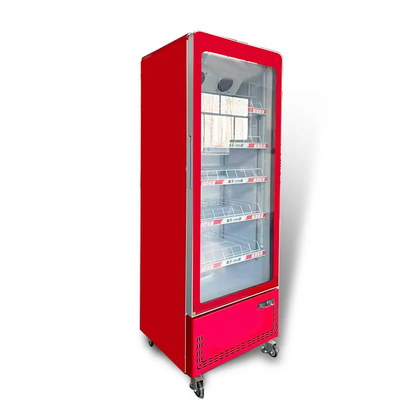 500L Single door beverage display cabinet freezer