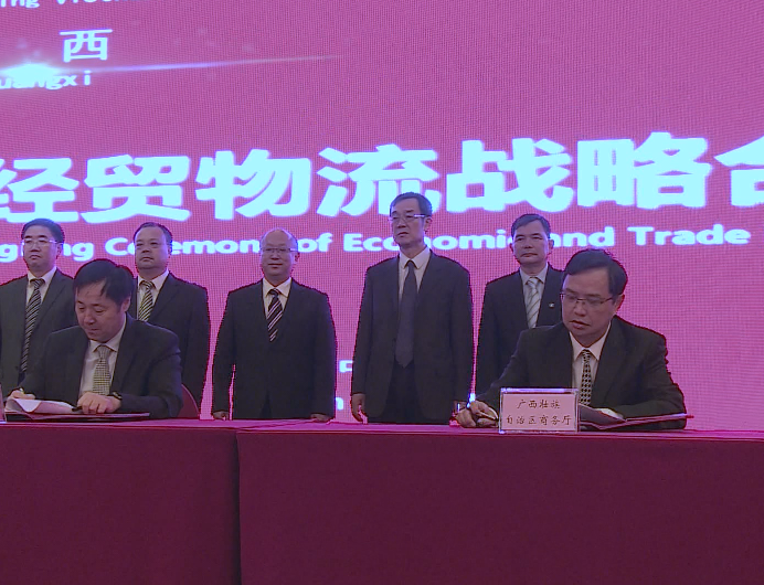 河南省商务考察团到访中越边境龙邦口岸 .mp4