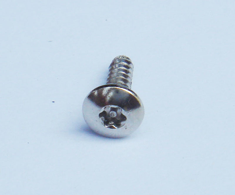 M3*12 Torx Screw Nickel Plated 镀哑光镍梅花自攻螺丝
