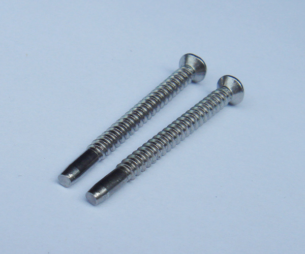 CSK Square Drive Tapping Screw, SS 304 6#*38mm 英制螺丝 沉头四方穴自攻束尾螺丝