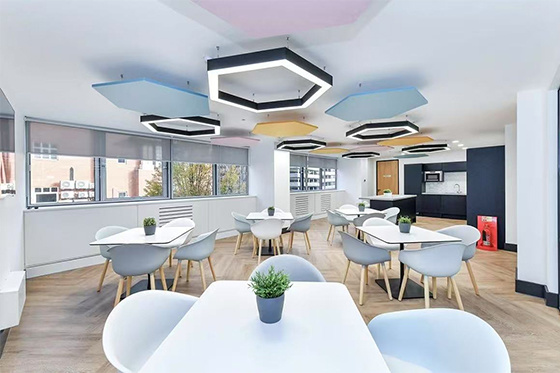 Features of polyester fiber sound-absorbing panels
