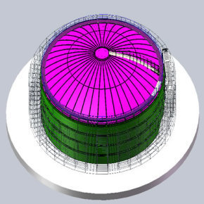 Provide American standard API650 tank design services