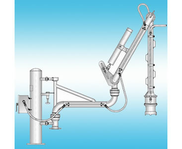 Automobile loading and unloading crane tube