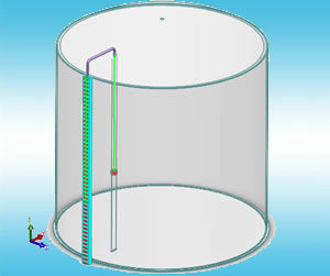 UFZ type float level gauge