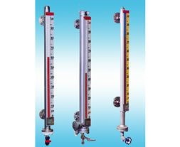 Magnetic flap level gauge