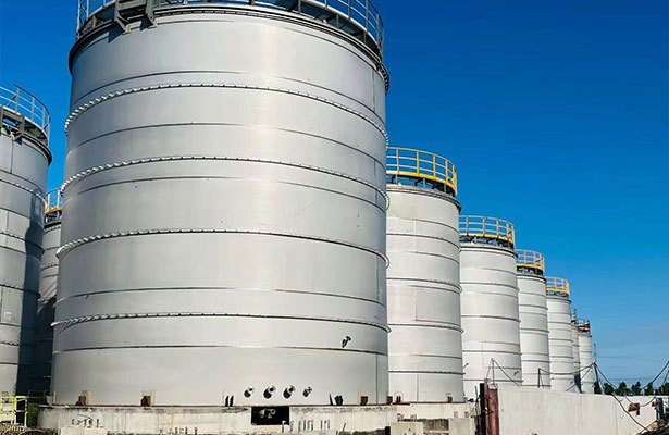 2022 Stainless steel fermentation tank production and installation project