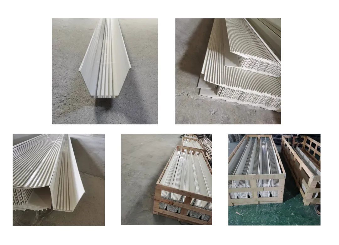 Hengxing products —— new and upgraded pvc planting gutter