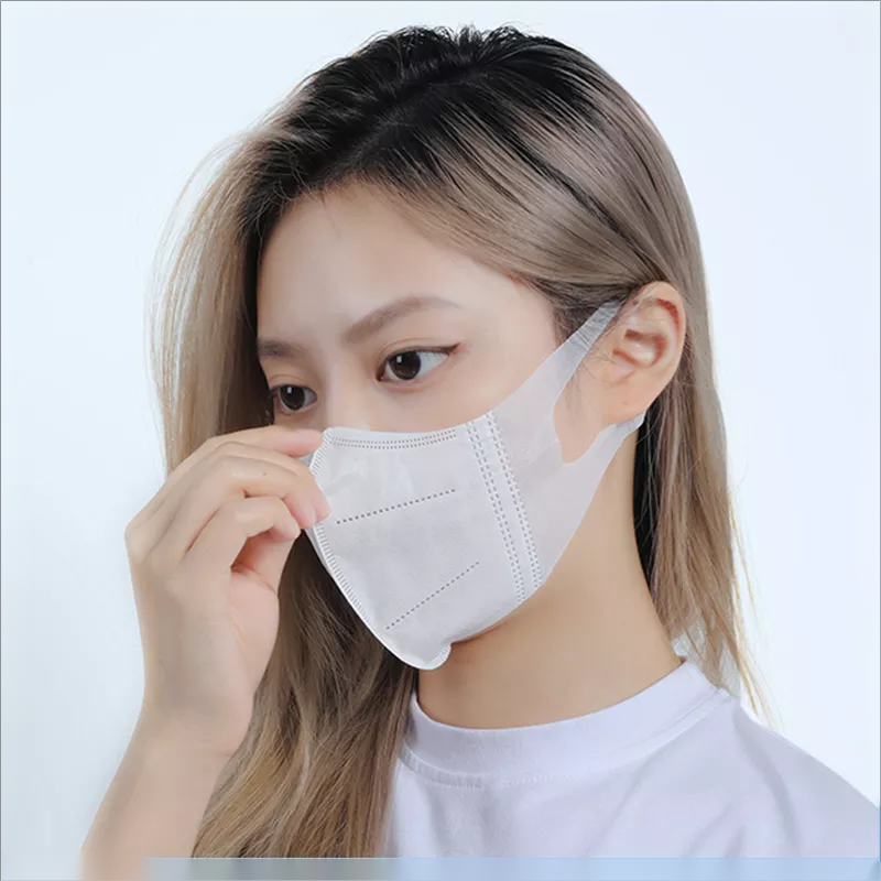 Disposable 3D protective face mask